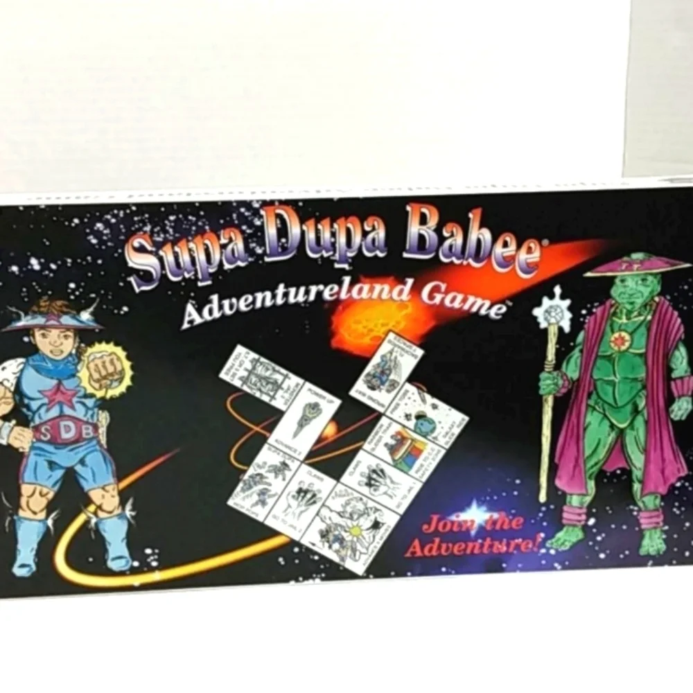 CASTLEBERRY TOYS SUPA DUPA BABEE VINTAGE BOARDGAME